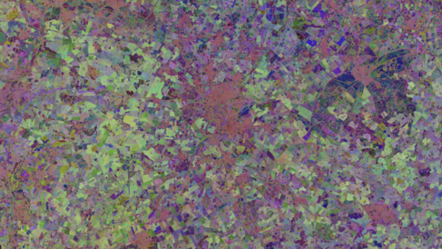 A Tessera image of Cambridge