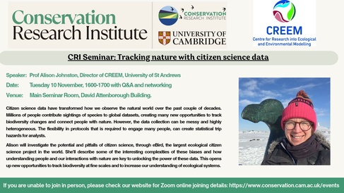 CRI Seminar 10 November