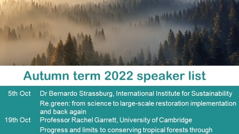 CCI Seminars Autumn 2022