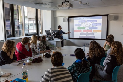Workshop in the David Attenborough Building. Image credit:Toby Smith/CCI
