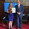 Alice Lawrence receives NEON award
